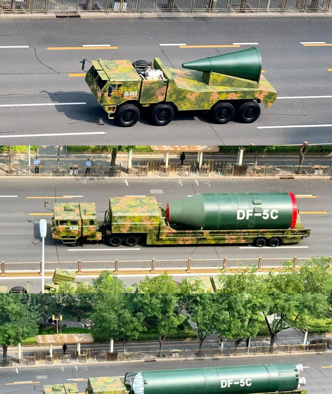 海外防务媒体：DF-5C让全球战略格局大地震据《防务亚洲》报道，9月3日中国胜