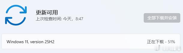 我要给电脑更新Windows1125H2了，年度“大”更新。​​​