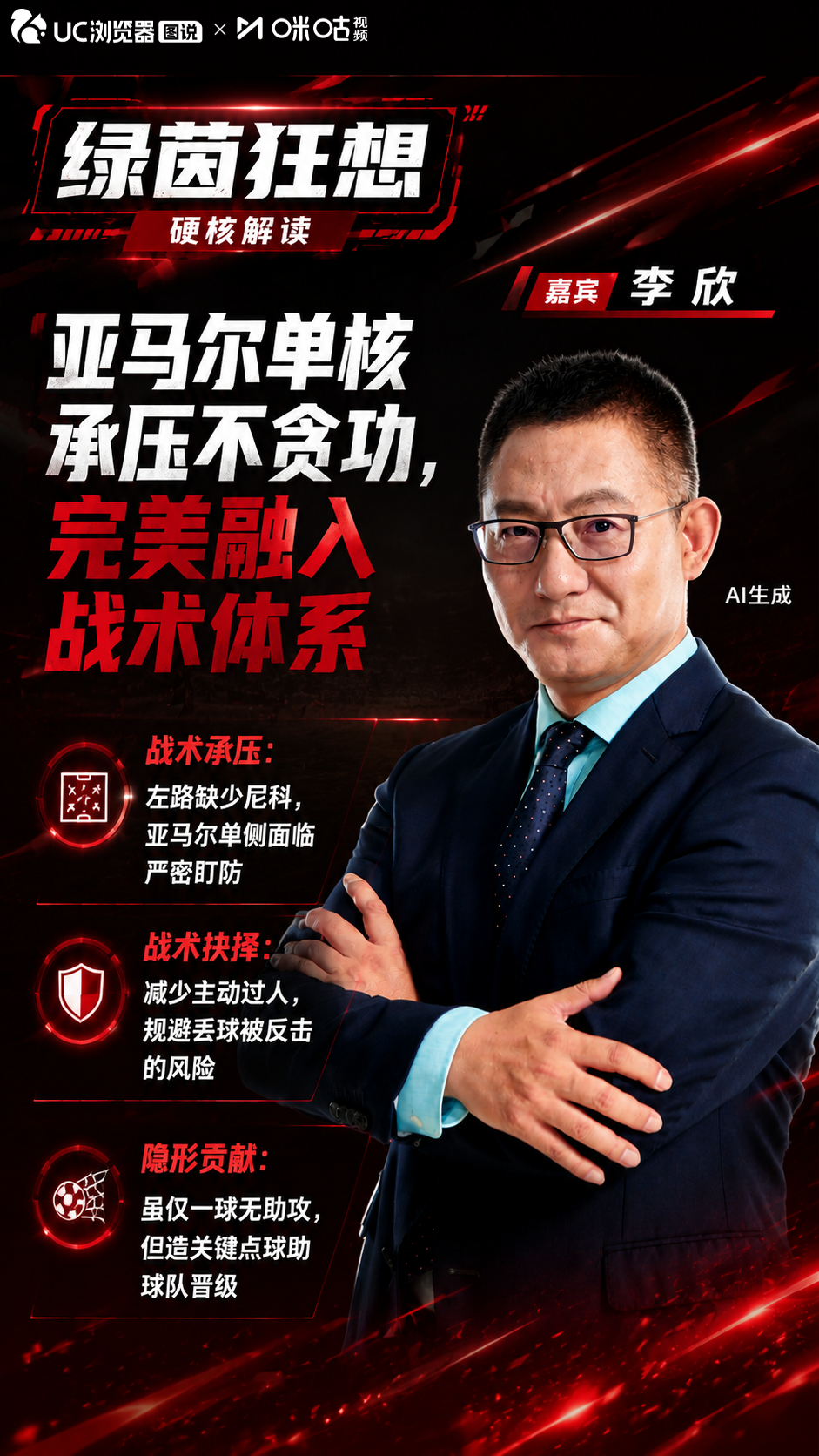 李欣：亚马尔世界杯踢得很合理，没有说这是自己的世界杯