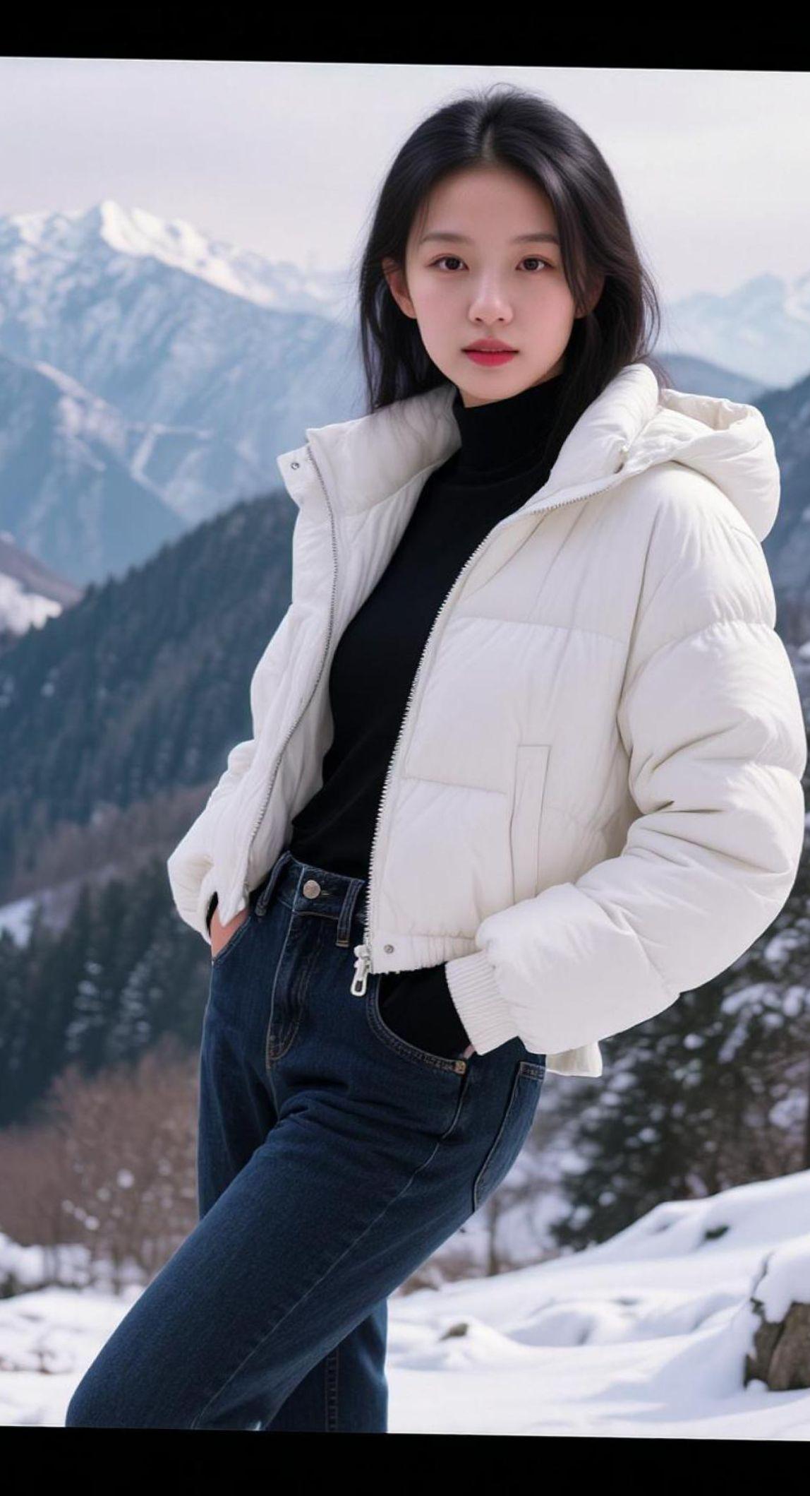 AI雪景随拍抖音ai创作