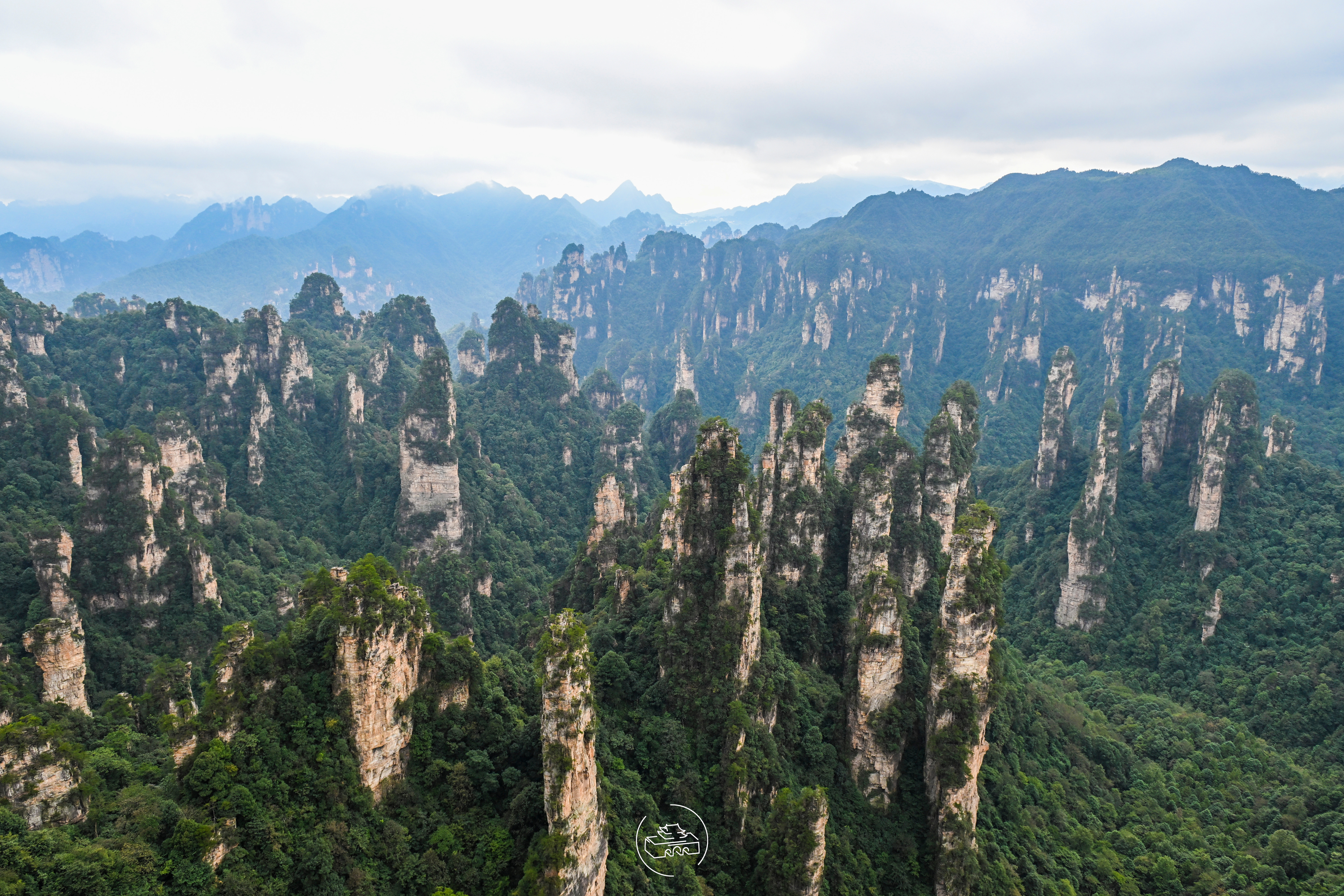 张家界武陵源点将台、天子山