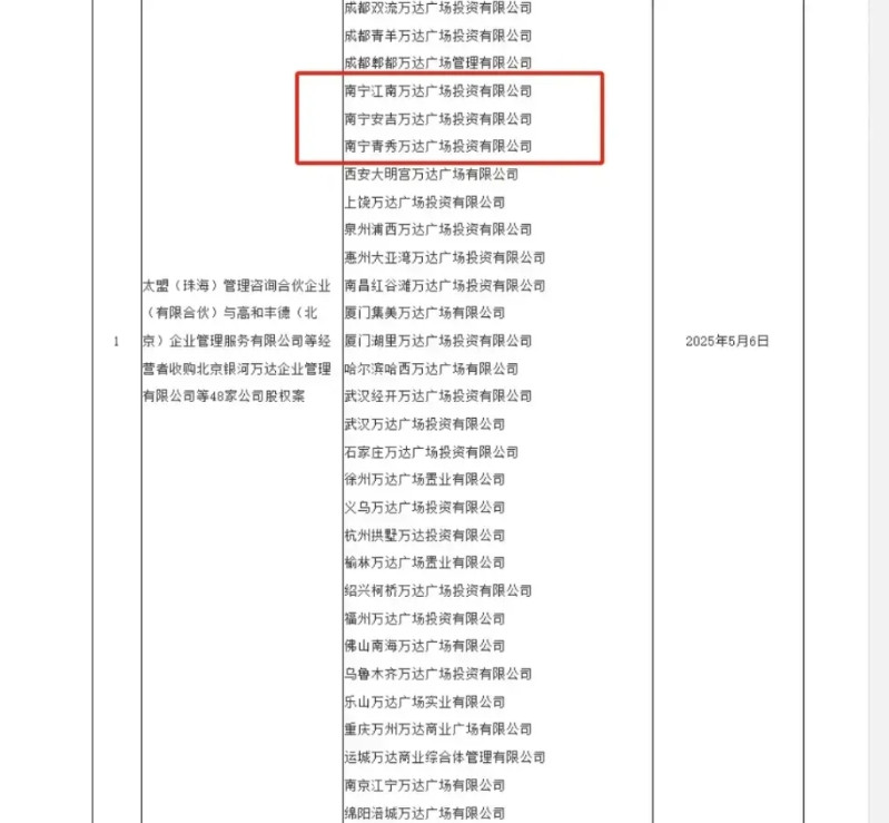 南宁有3座，王健林再卖48座万达！南宁青秀万达、安吉万达、江南万达也进入“清货