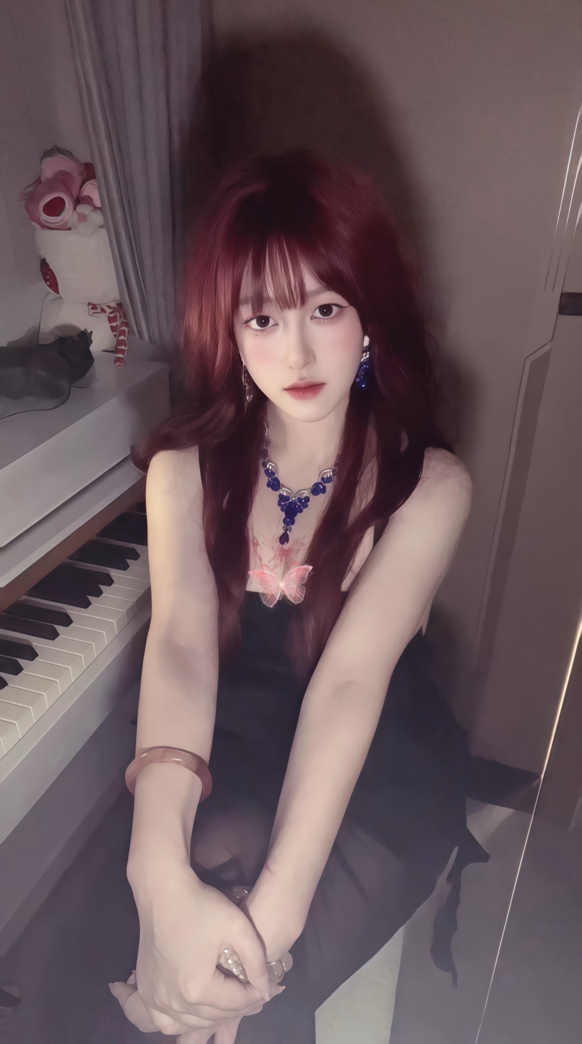 我没有惊艳绝伦的脸 就请你记我看你的眼。