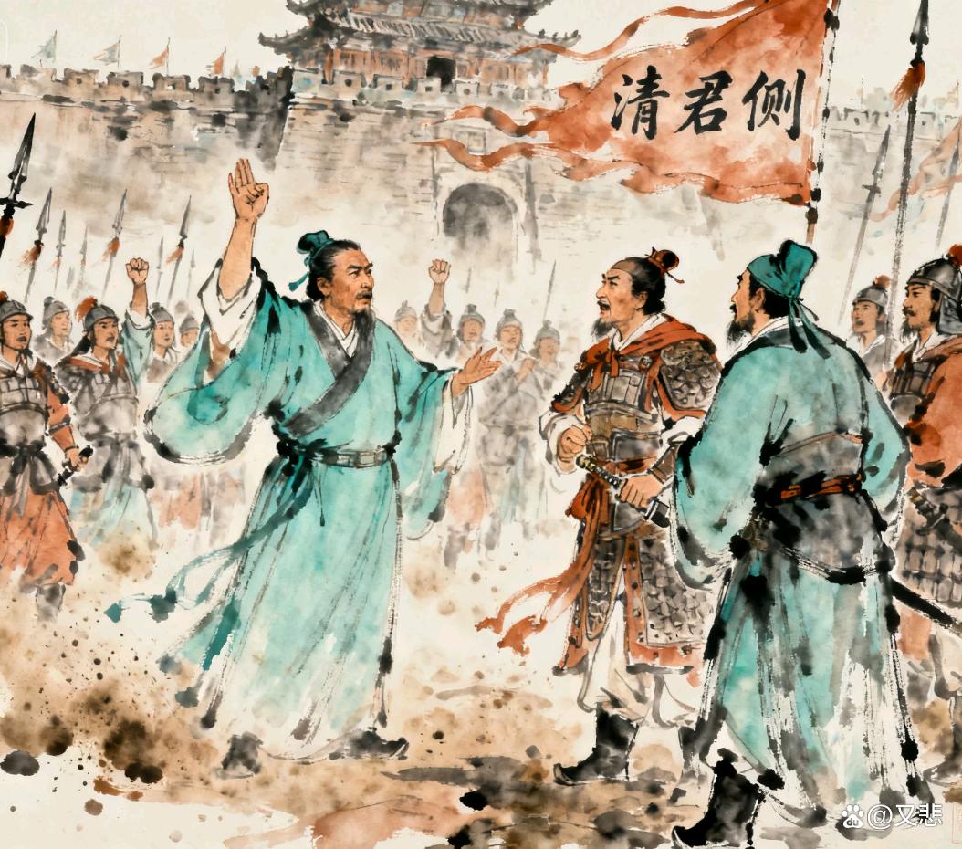 548年，侯景手中只有800兵马，但他相信南梁没人是对手。从离开东魏那一刻起，侯