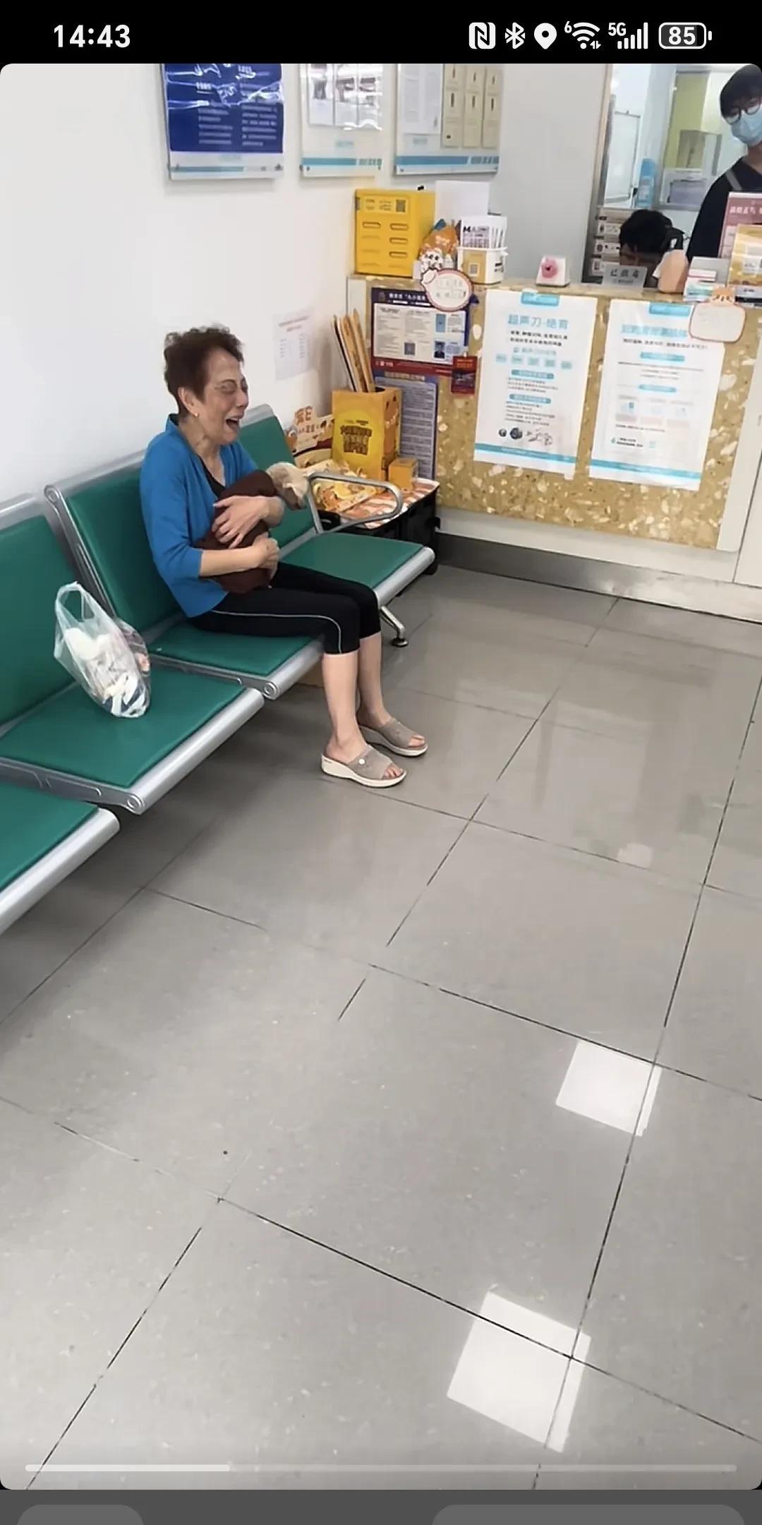 今天看到一只21岁的小狗死了，主人崩溃大哭，下次投胎去个好人家～21年的陪伴，