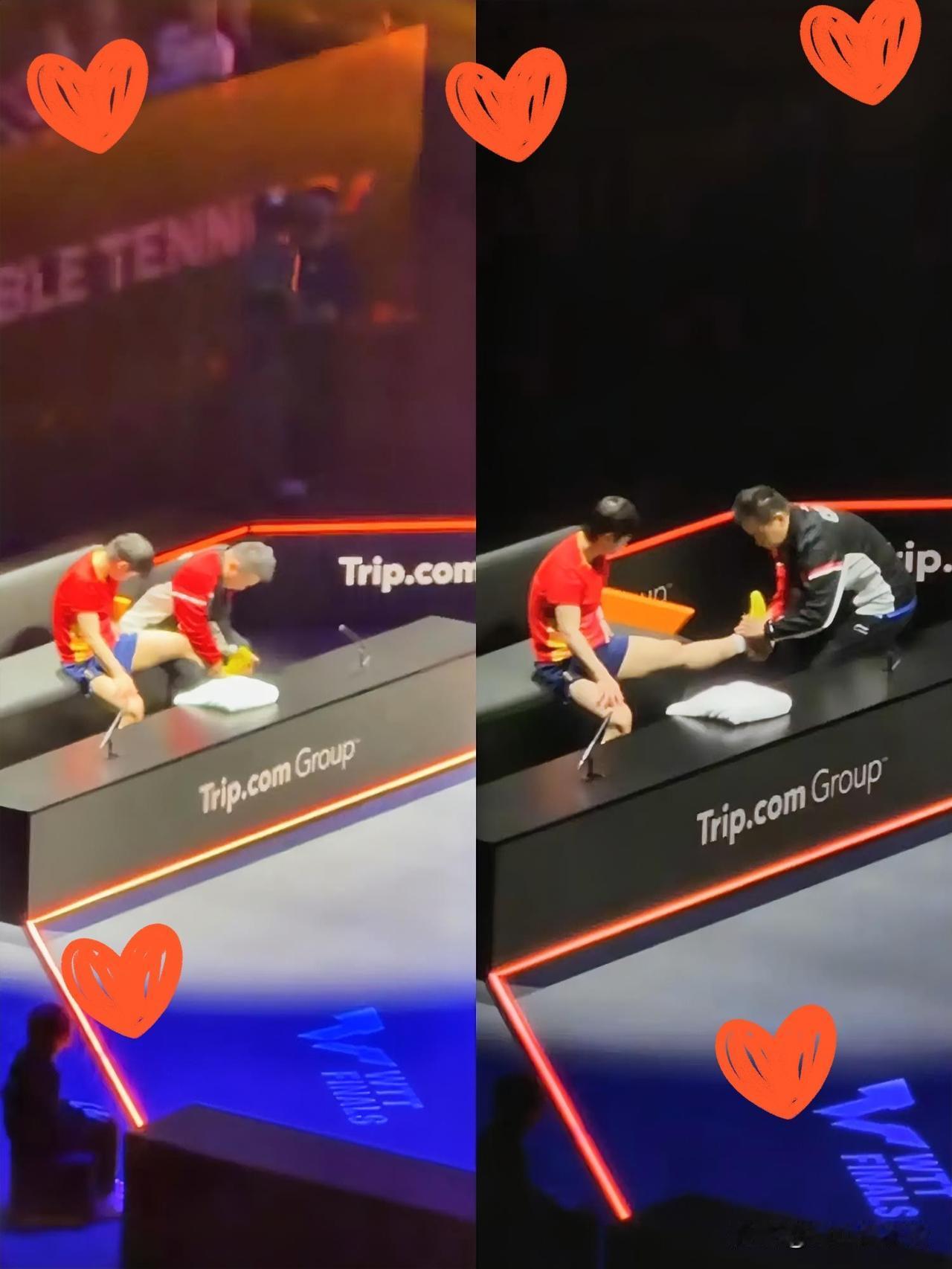 看直播的时候心里真是咯噔一下，孙颖莎这脚踝是真的让人揪心啊。2025年12月