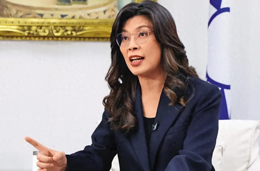 台湾蓝营终于和大陆观点一致了，不接受一国两制！台湾国民党主席郑丽文在接受专访时表