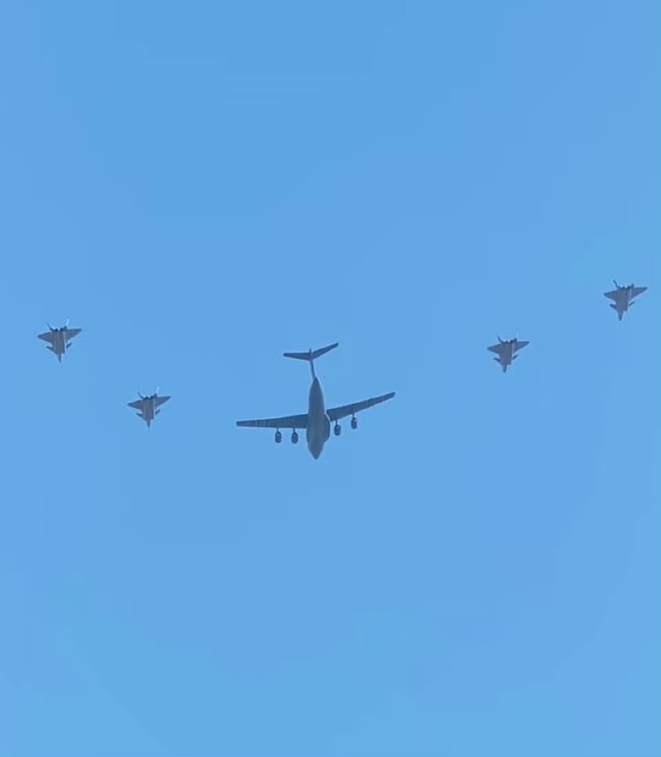 运-20B即将首次飞出国门，赴韩迎回志愿军烈士遗骸！根据网络消息以及现场图显示，