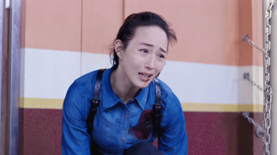 张钧甯哭出了漫画里才有的泪眼她的眼睛真的会说话，尤其是哭的时候，那种委屈、无助