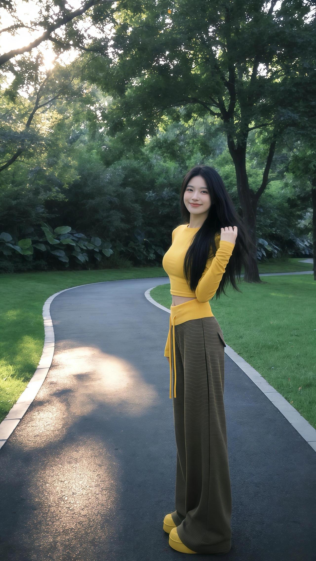 漂亮是一种感觉。