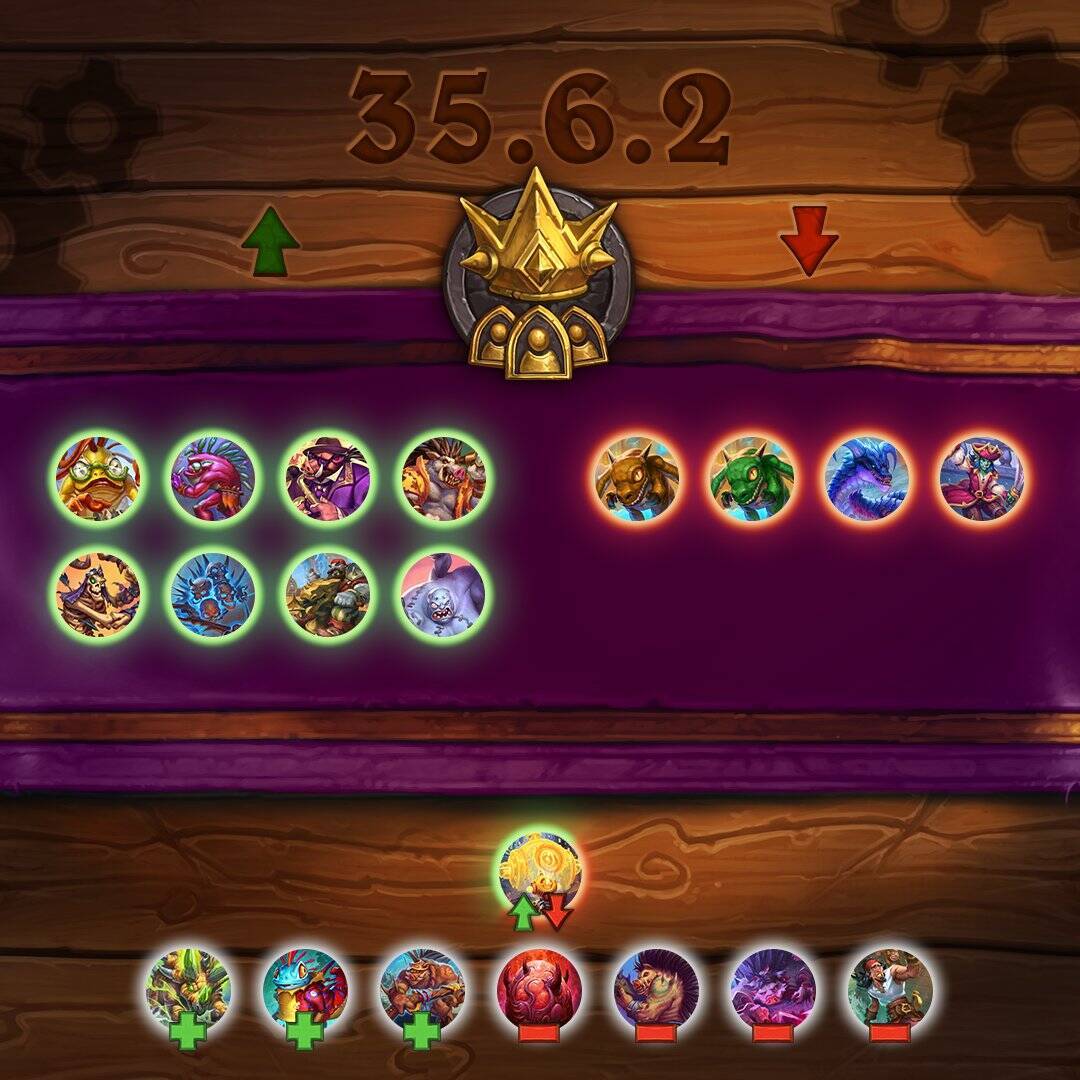 炉石传说酒馆战棋平衡补丁预告，明日上线削弱青铜多彩幼龙绿色多彩幼龙暮光巢母无