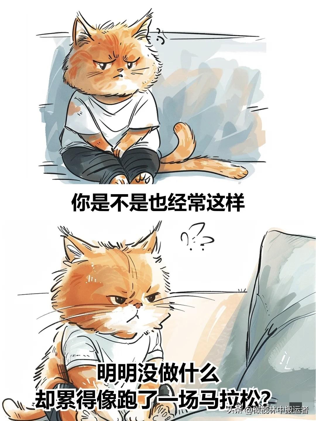 I想要停止“精神内耗”，不妨试试这几个方法日常治愈漫画治愈系图漫画漫画治愈