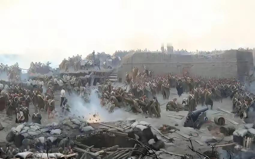 1755年，乾隆灭掉准噶尔，屠尽男丁灭族，对当时的世界造成了极大的震撼，很多人误