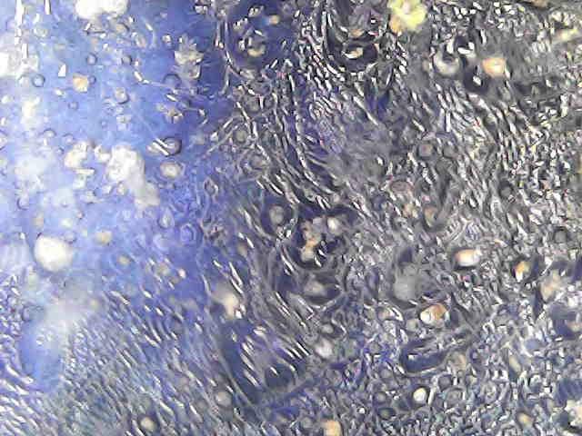 元青花苏麻离青料丝瓜络纹理