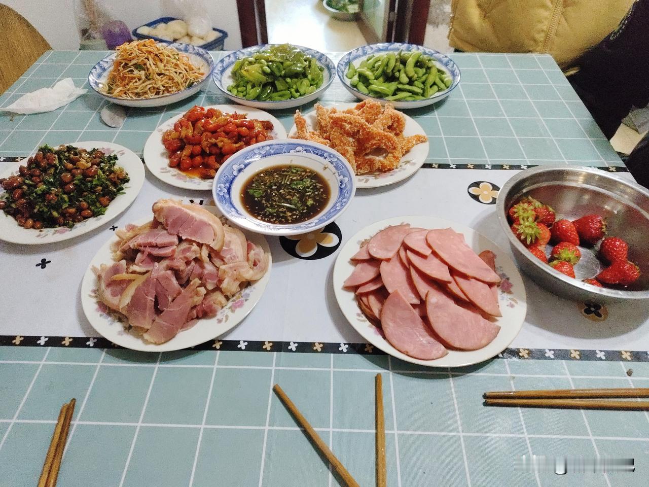 晒图笔记大赛今天的美食，宿迁必须有凉菜，再冷的天气，也要有凉菜