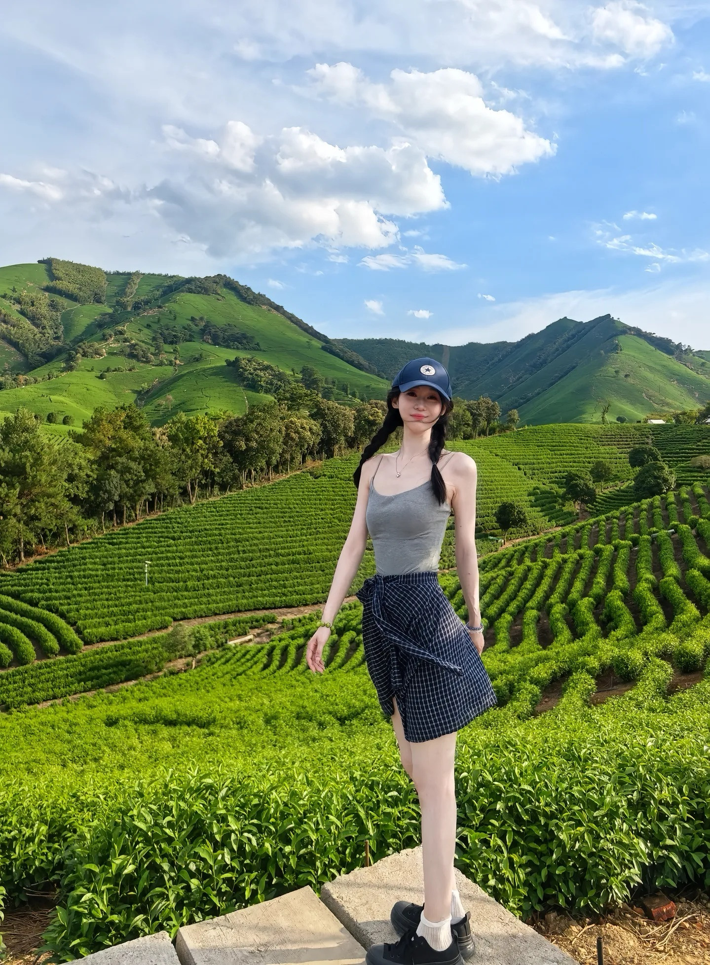📍湖州｜⛰️酿绿藏光🍃。纪录美好生活夏天该有的样子安吉茶园今日分享情绪le
