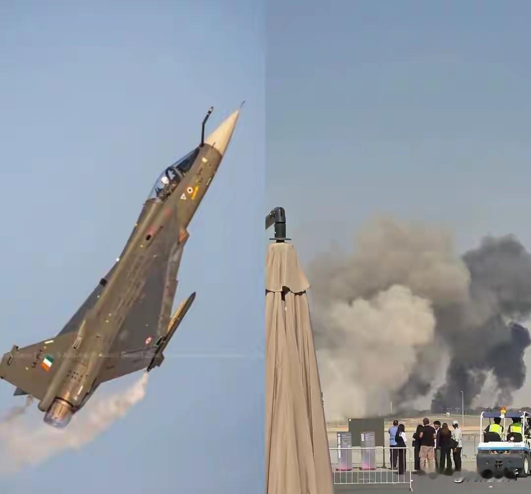 三哥又摔了！！！迪拜航展飞行表演时，当着多国代表的面，“光辉”战机直接机毁人