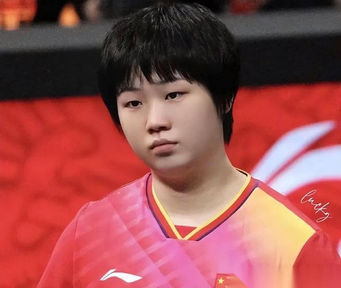 【蒯曼有冠军相了】这个外表憨憨的圆脸姑娘，实则打球有头脑，身体条件也非常不错。虽