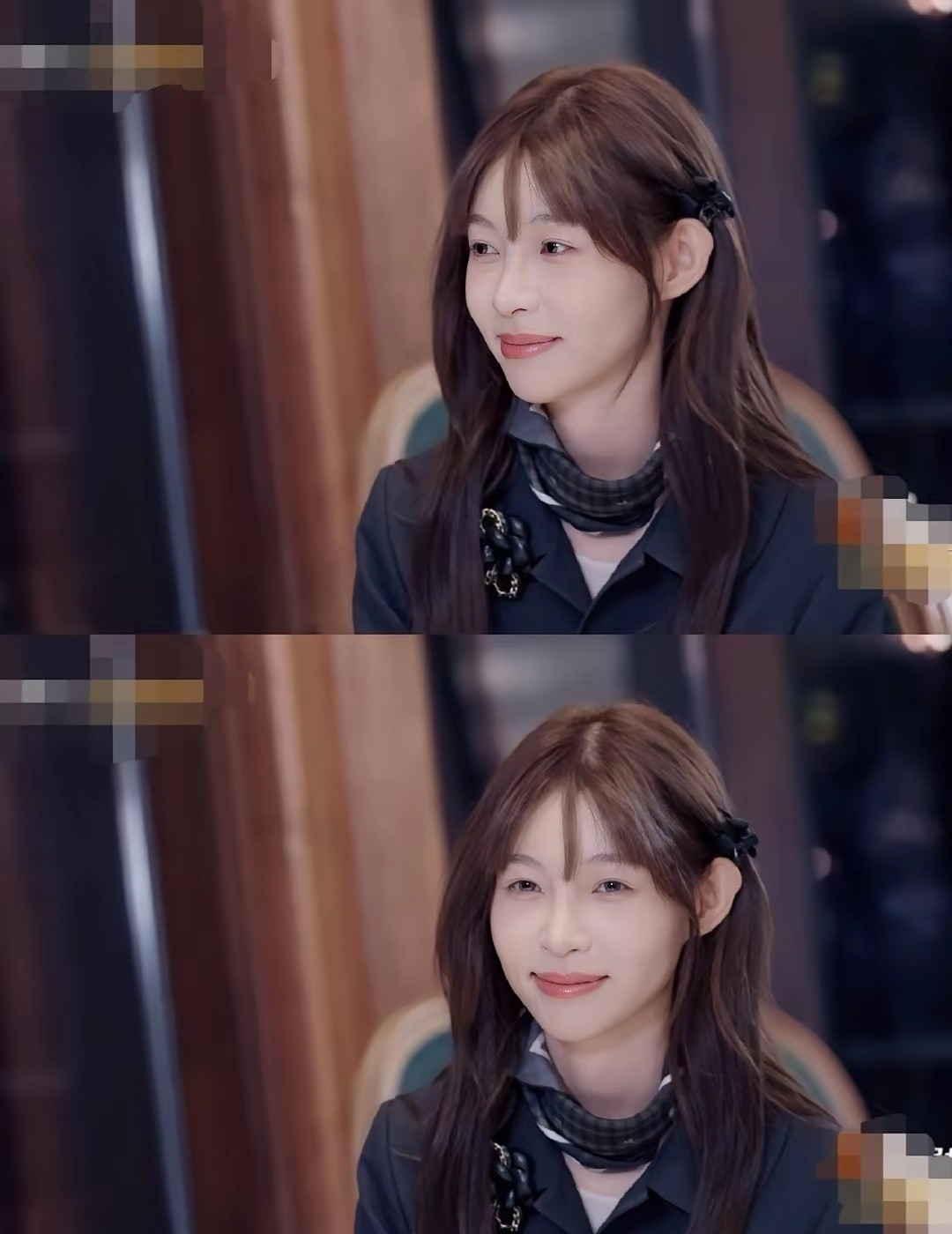 痞幼是不是男嘉宾她一个都不感冒，发型都不弄了