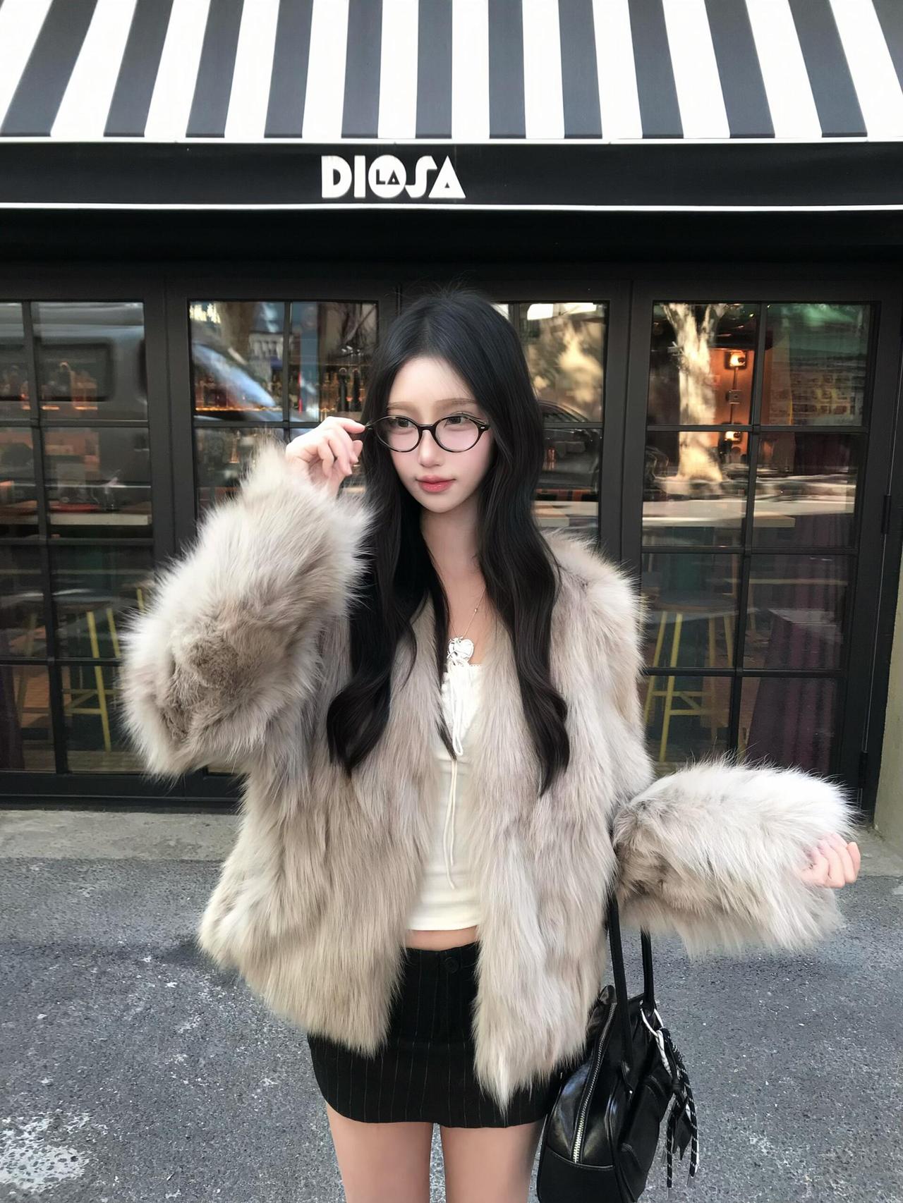 🤎‧₊˚🐈‍就这样5g过圣诞好爱皮草显得人贵贵嘟