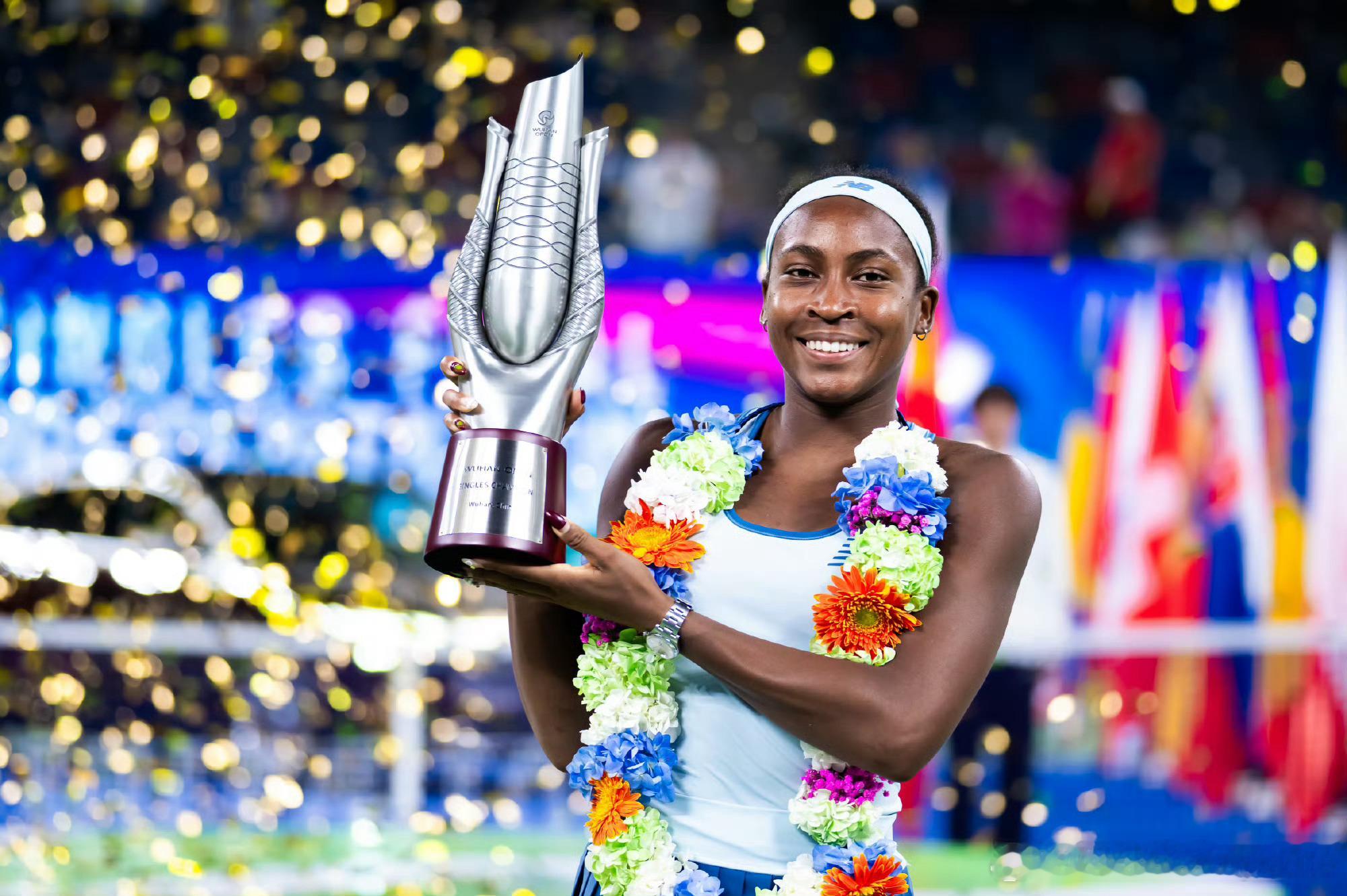 高芙退出武网卫冕冠军🇺🇸高芙退出🇨🇳武汉WTA1000“很遗憾退出