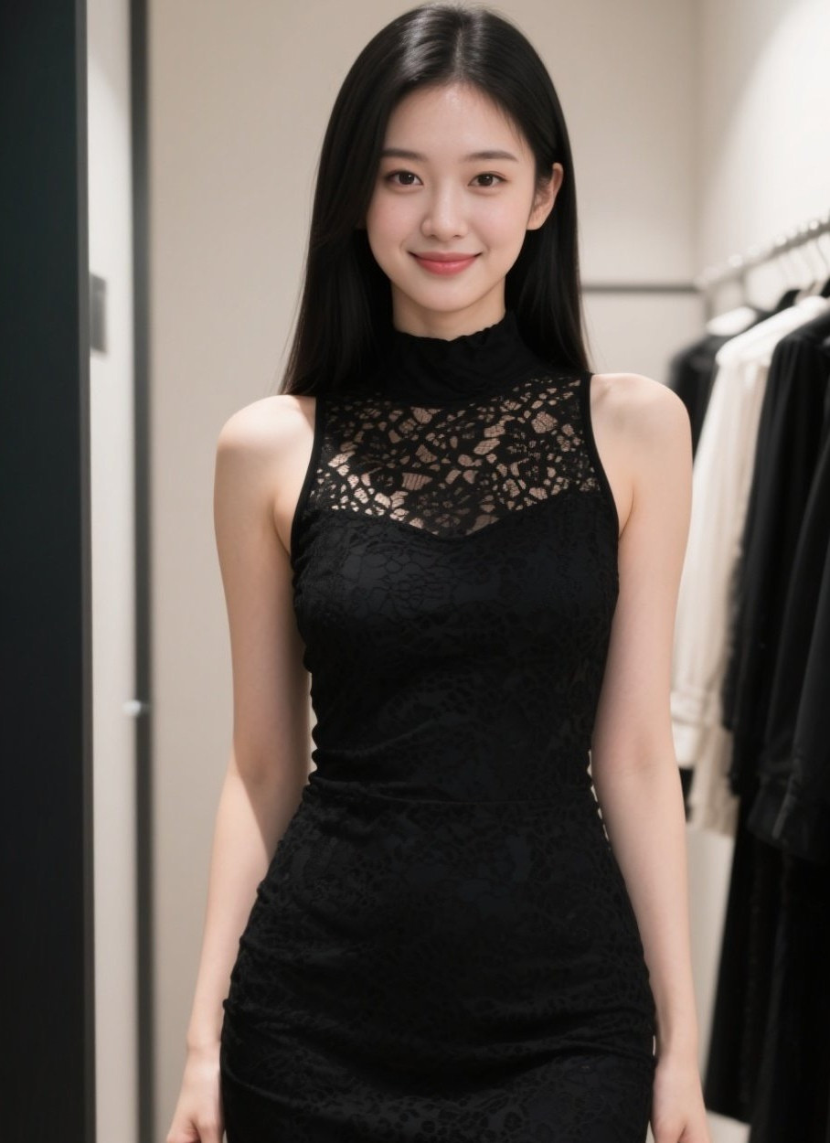 娇俏女孩蕾丝配，甜美可人似初恋