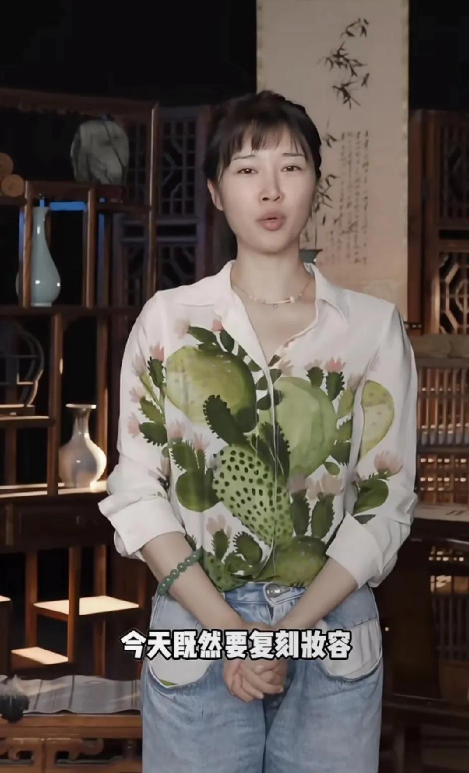 演员，奚望说:“你们都说我没妈妈茹萍惊艳，那我就复刻妈妈的上官婉儿出来给你们看看