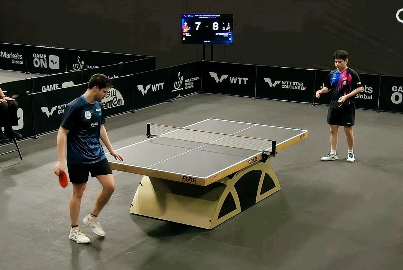 1:3爆冷！林诗栋带伤作战，又被奥恰洛夫1:3爆冷！石头为什么受伤了，还要连