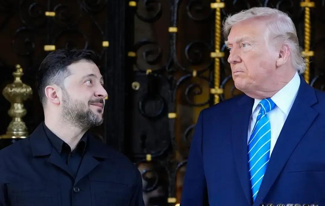 特朗普急于推动和谈，我分析有几点原因。1他突然邀请泽连斯基到海湖庄园，选