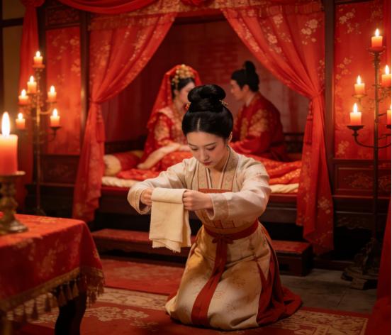 古代夫妻在进行房事时，为何总会有丫鬟守在床边？难道她们不会害羞吗？虽然我们现