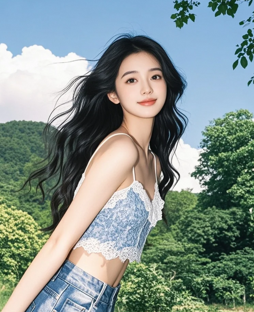 她的纯粹，是至美的风景