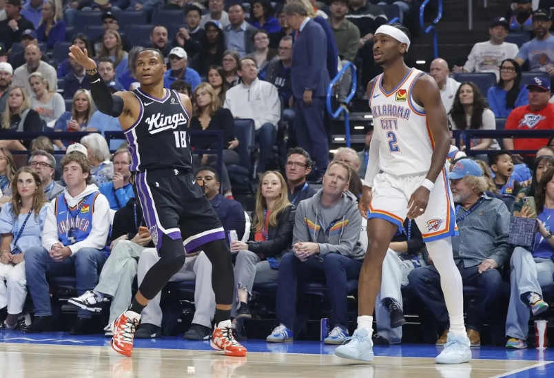 这就是杜兰特和威少的最大区别了吧!今天国王被雷霆逆转,雷霆旧将威少再次回到曾经