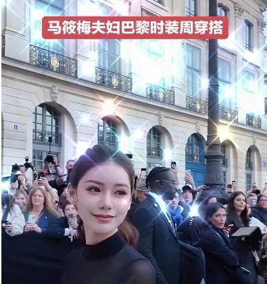 她值，她配，老天要给。马筱梅好端庄好大气！夫妻俩真配！看到她我就会想起大S