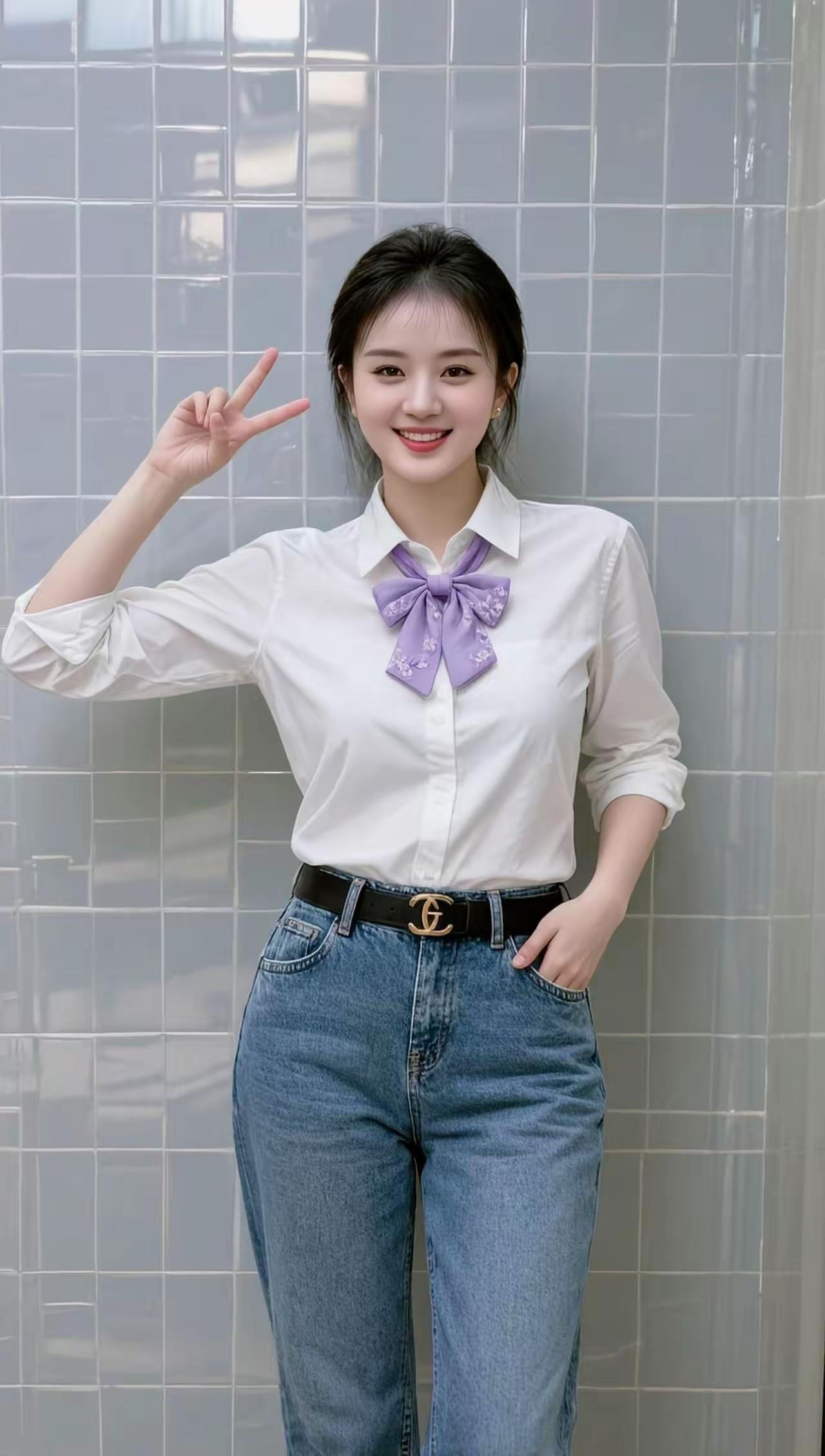 清新脱俗的女孩子是什么样子的呀