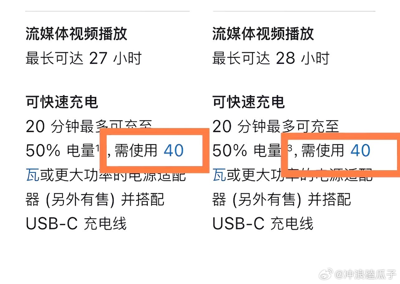 iPhone17和iPhone16充电速度对比苹果上90w快充的话就真的没安