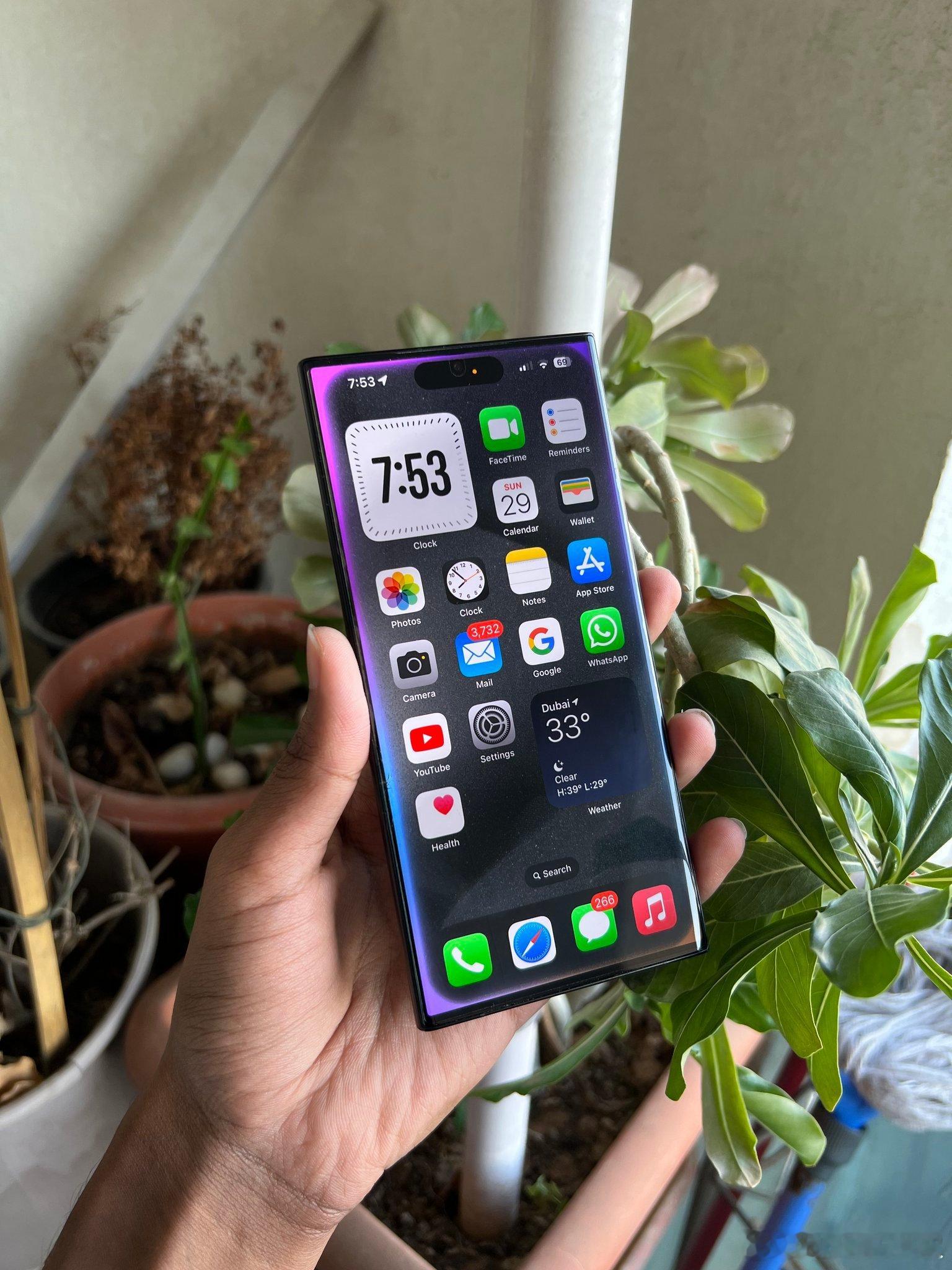 iOS并不能驾驭所有外形的手机…​​​