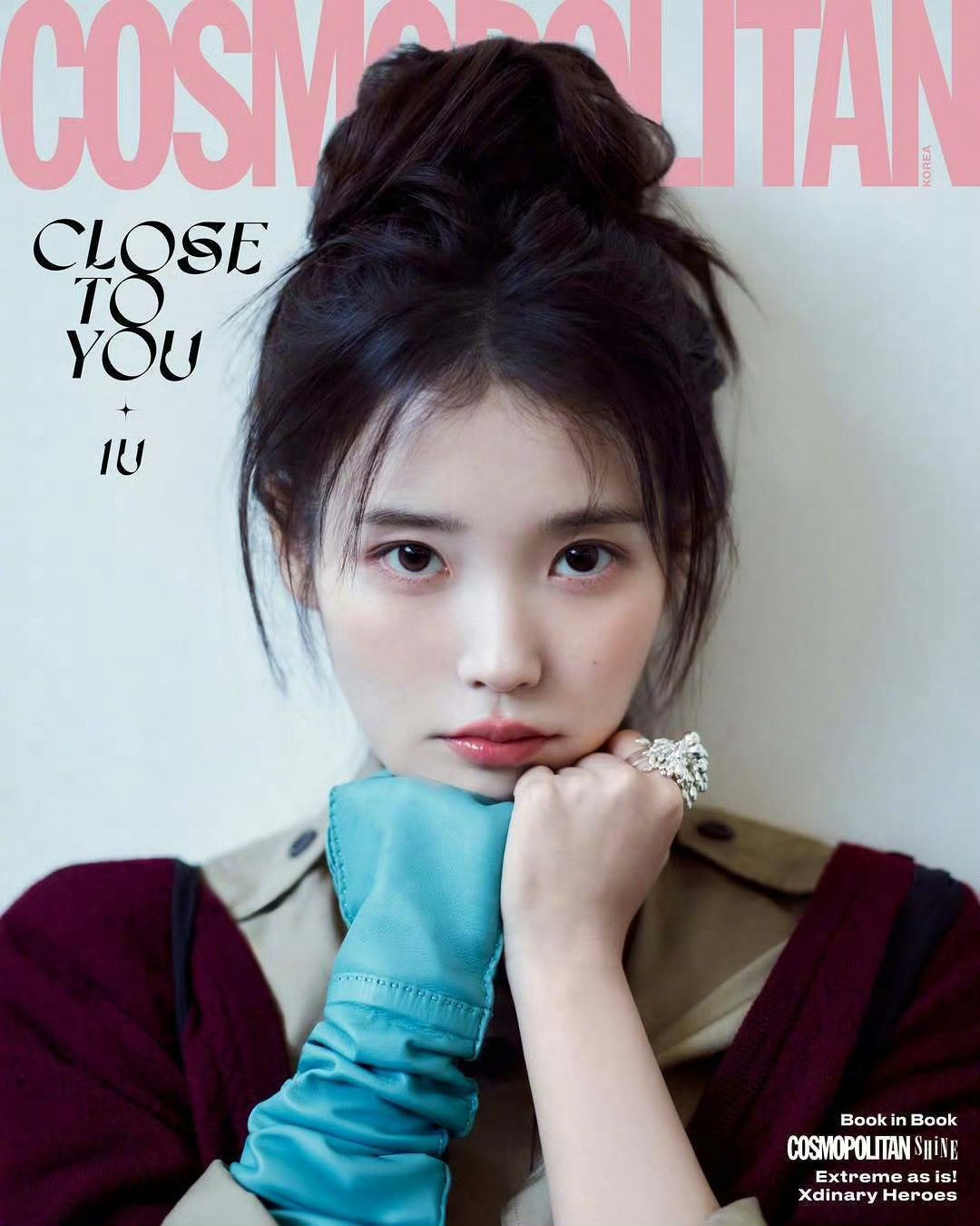 IU李知恩×李妍CosmopolitanKorea五月刊封面热剧《2