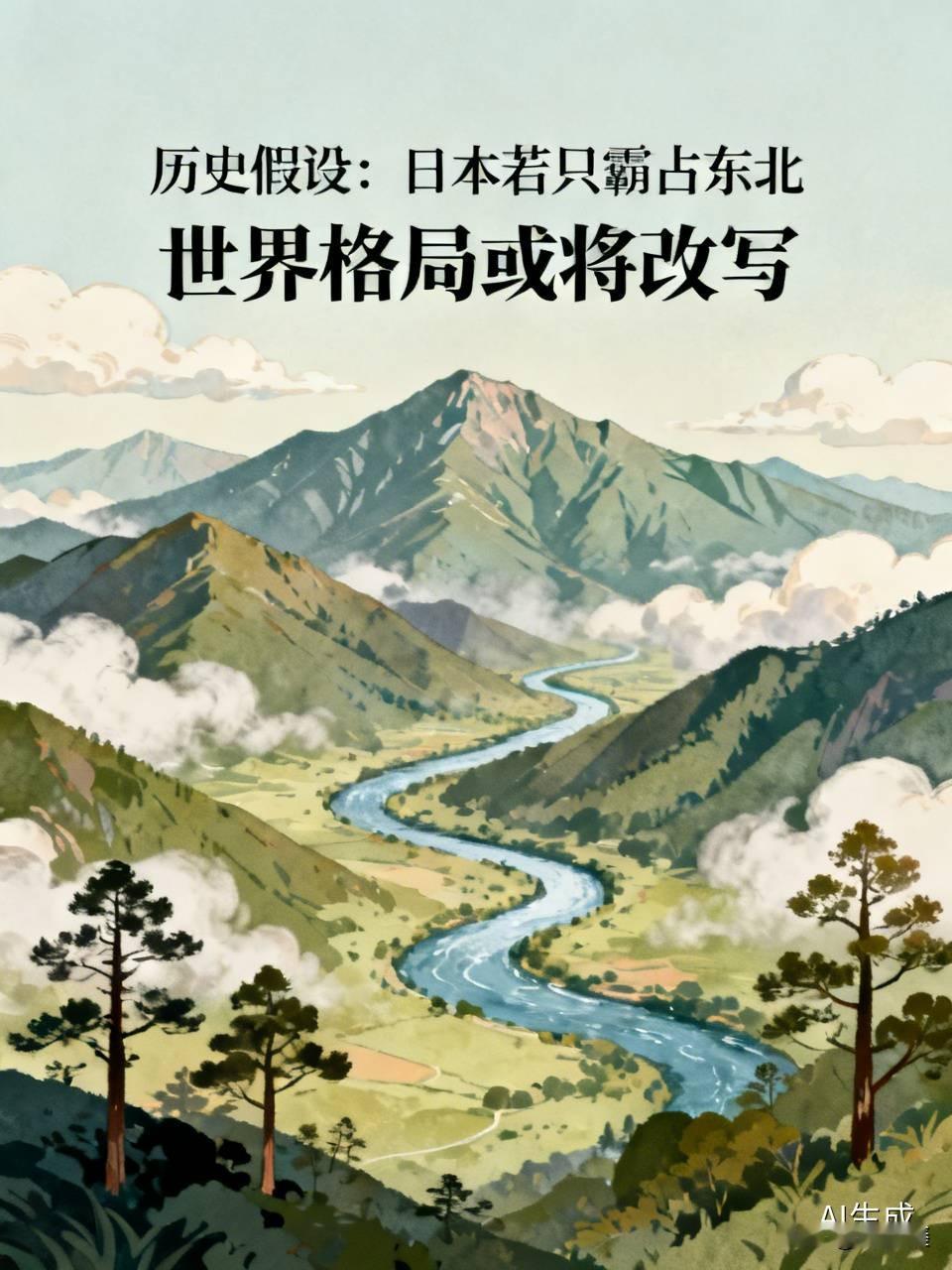 细思极恐！日本若只霸占东北安心经营，整个世界格局彻底改写？很多历史爱好者常
