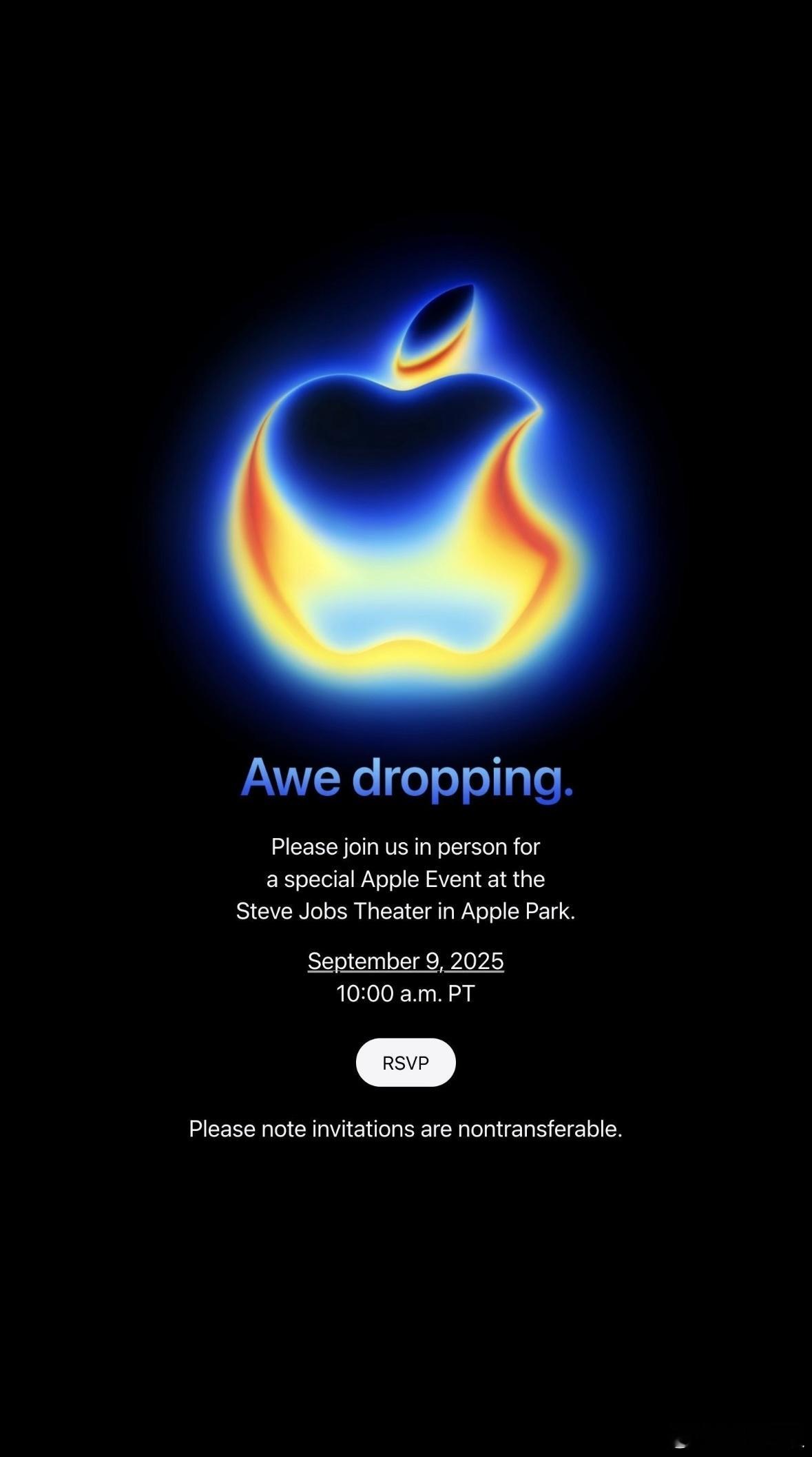 苹果发布会定档苹果将在本次发布会上发布如下产品：iPhone：iPhone17