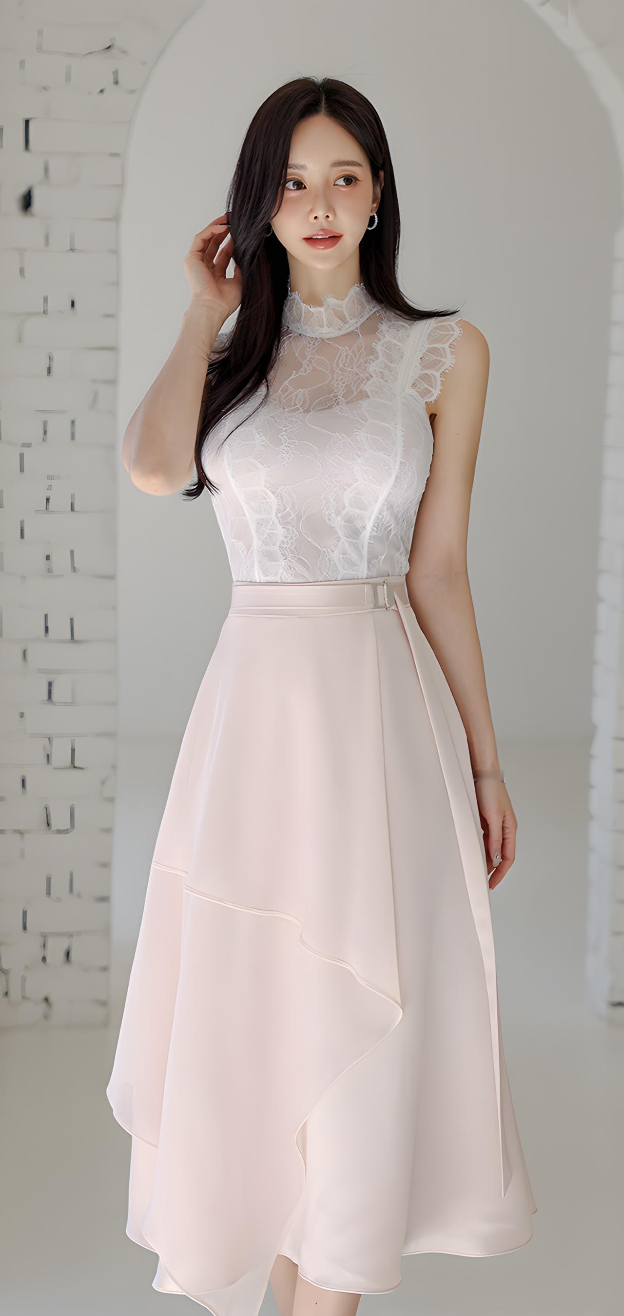 温柔蕾丝连衣裙，优雅气质满满！