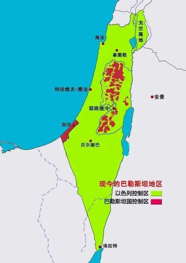 巴勒斯坦陷于两难境地：1948年拒绝了联合国两国方案，错过了大好时机。现在，实施
