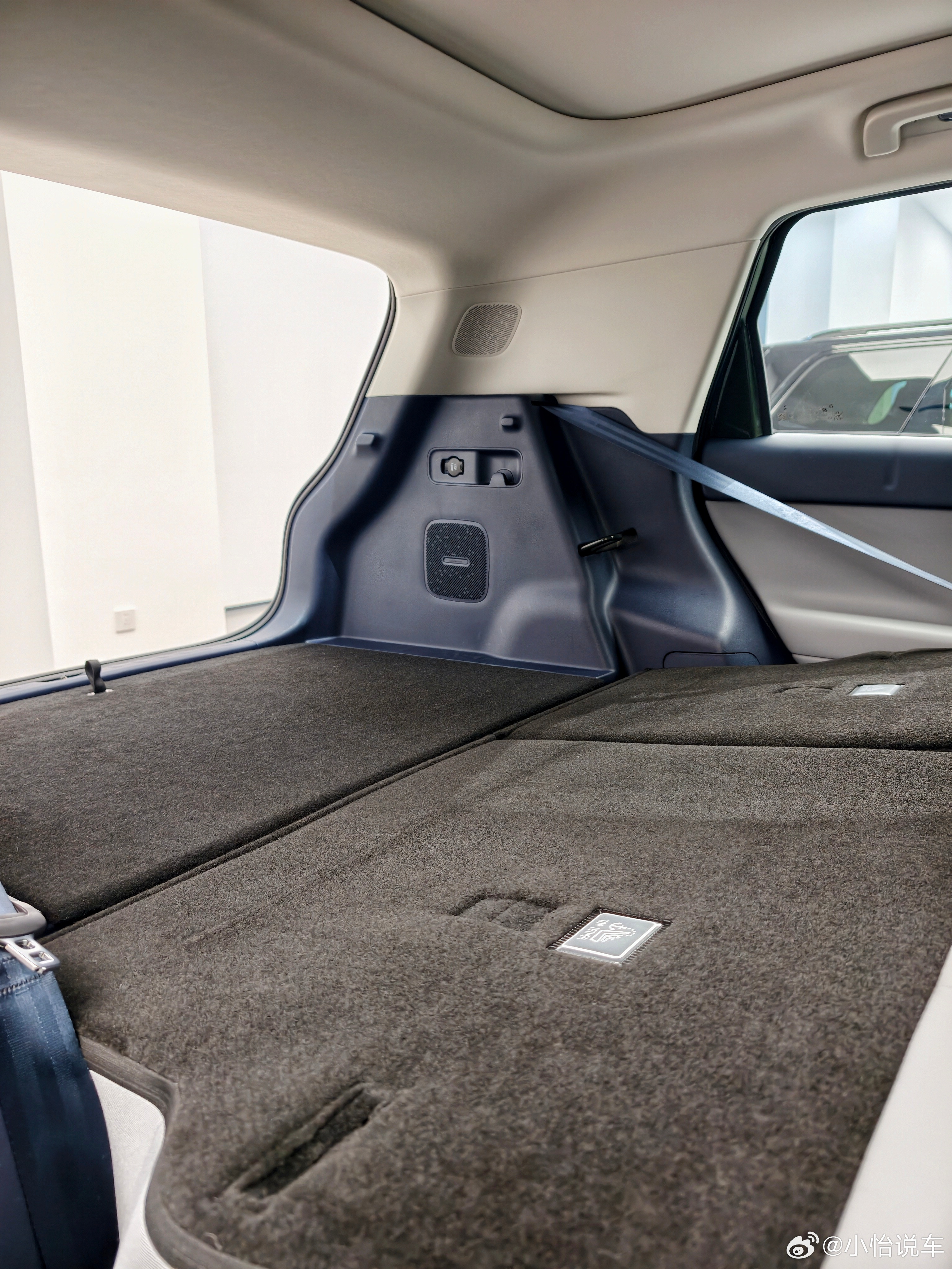 今天来看陈都灵代言的零跑a10，一进门就看到都灵的人形立牌，真的太美了！车子也