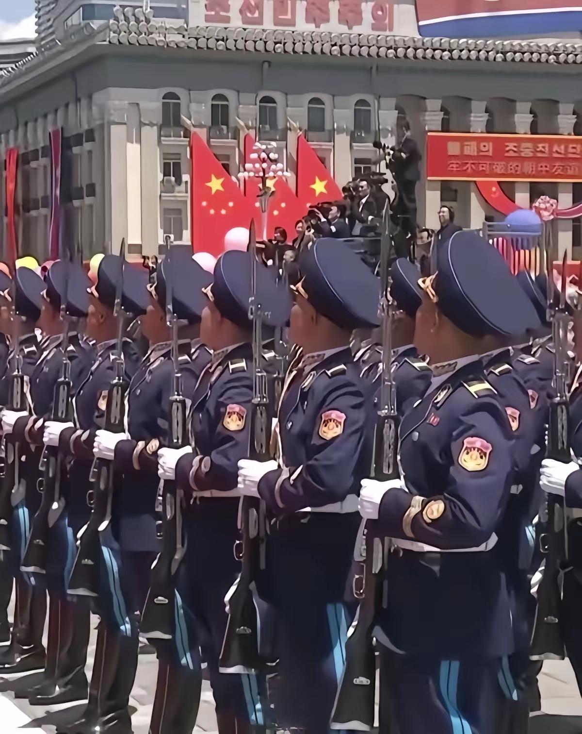 朝鲜顶级接待仪式，尽显大国风骨与诚意说实话，看了这次朝鲜的接待仪式，不由得