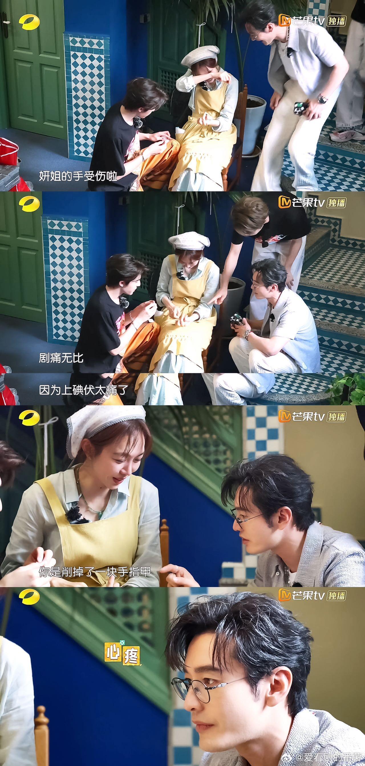 中餐厅黄晓明也是养成系哈哈哈哈店长做得越来越好了，这一季就很少再涉足