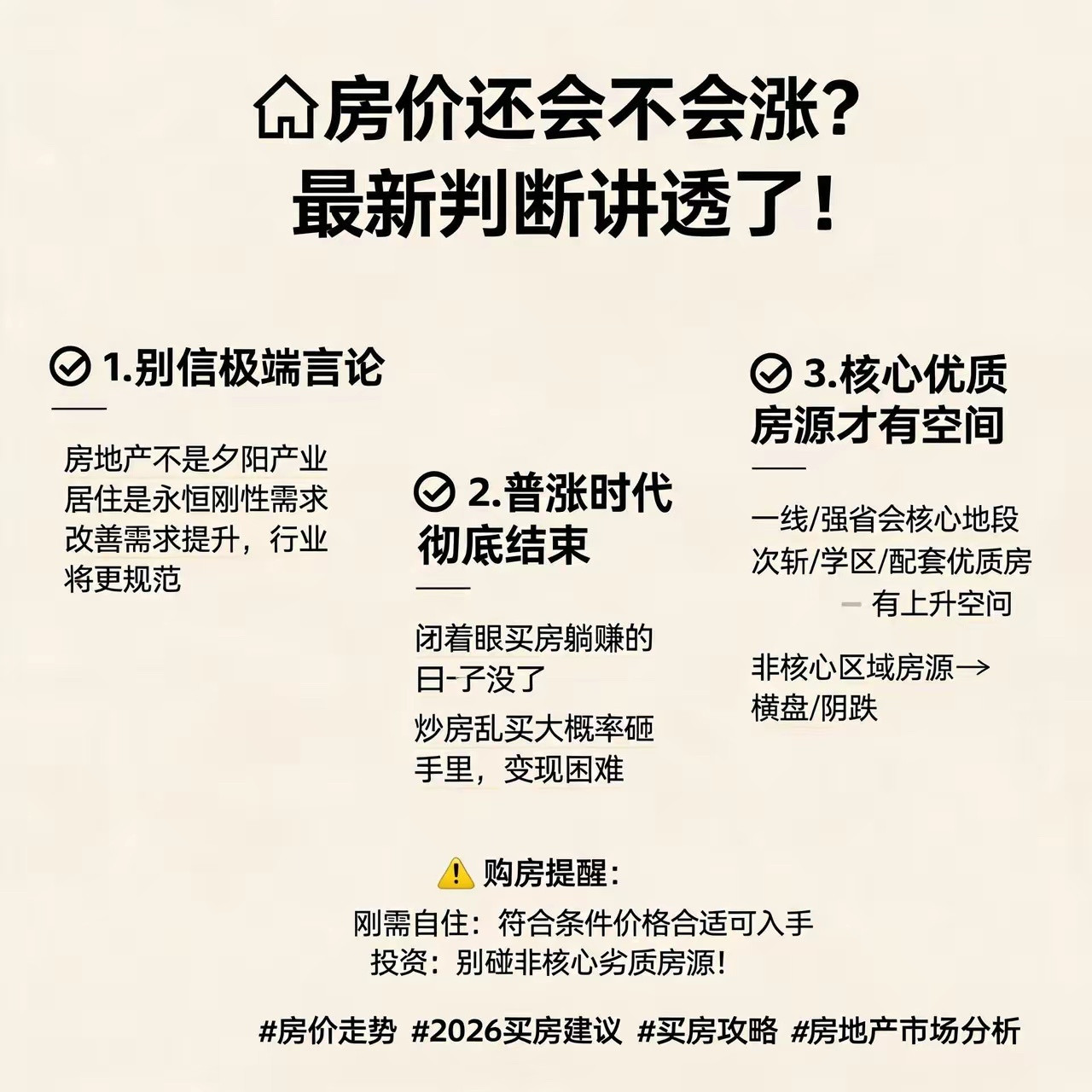 房价还能重新上涨吗房价真能重新上涨吗？这是很多人关心的问题。可以肯定的是，全面暴