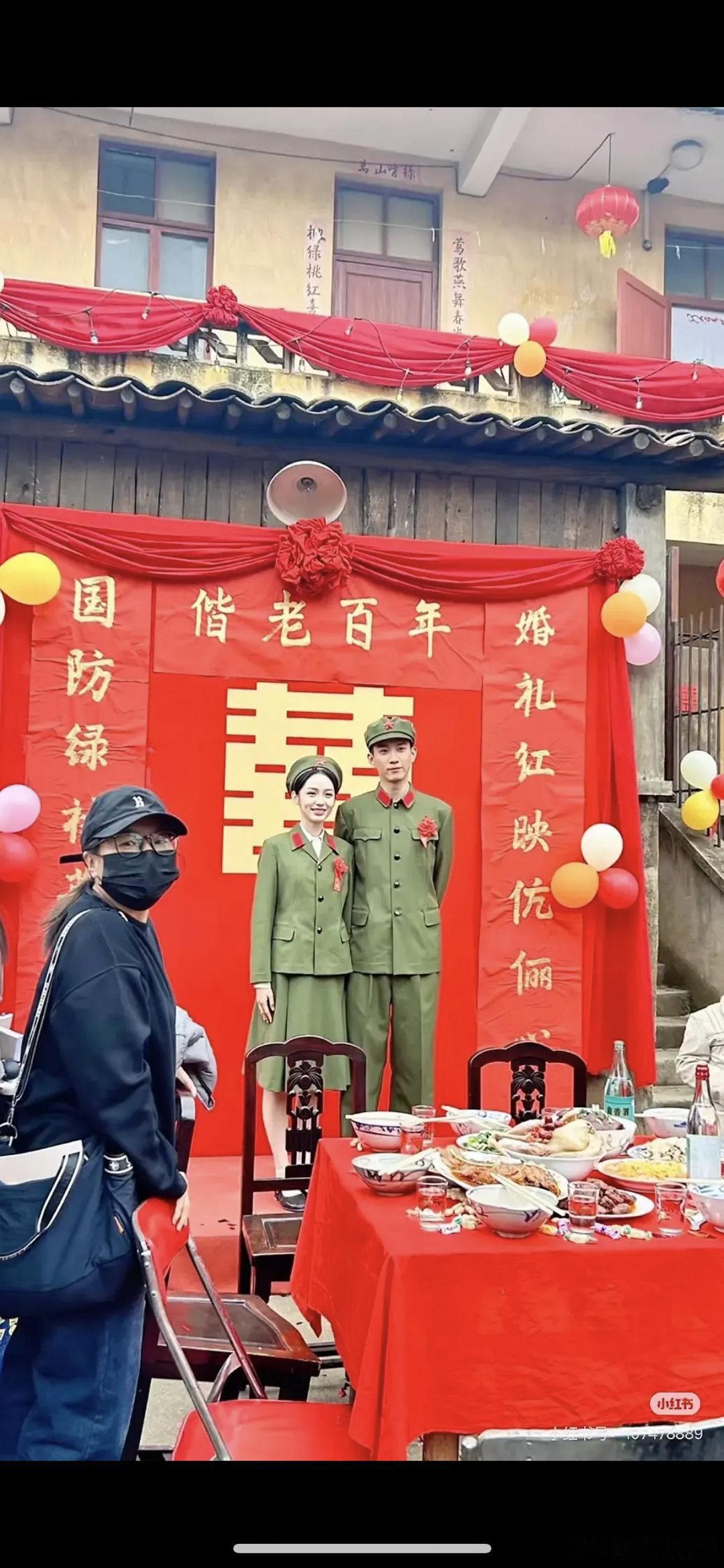 周也、王子奇《红舞鞋》大婚路透，看起来有cp感吗