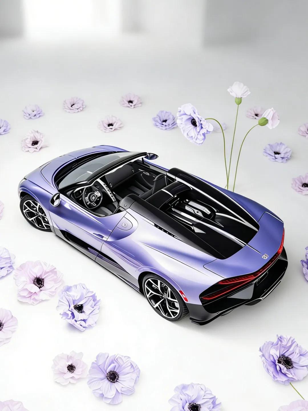 最近，布加迪在法国莫尔塞姆推出了2026款W16MistralCarolin