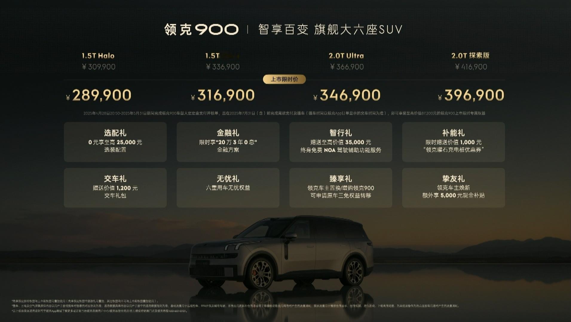 领克900这个价格香不香？目测两个排量的Ultra版会是主销车型，同级别里，空间