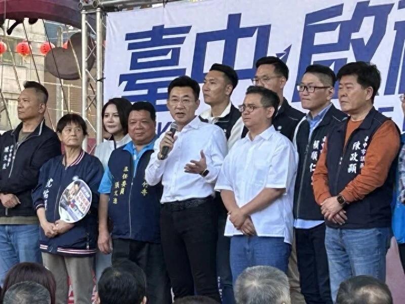 【台中启程｜江启臣北屯见面会展现团结风度盼打造幸福旗舰城】