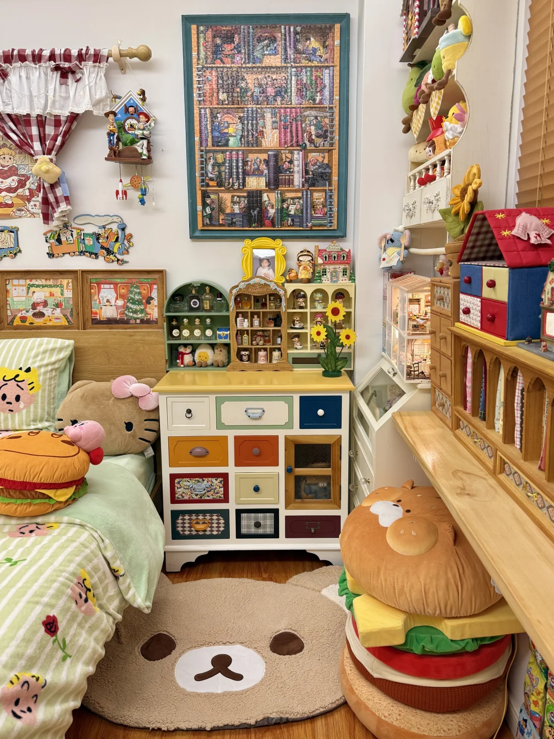 布置出这么好宅的卧室我做什么都会成功的！！